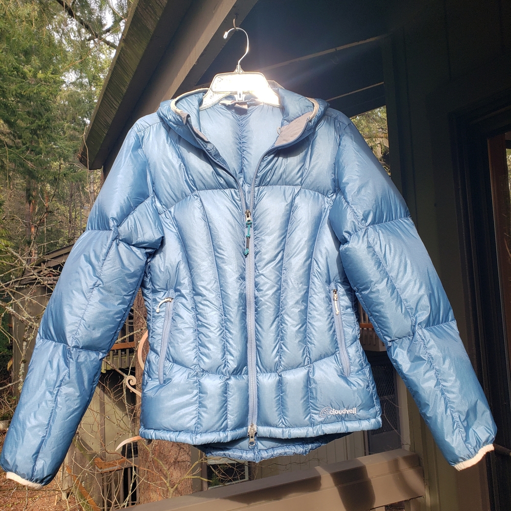 CLOUDVEIL womens hooded down jacket puffer 800 down fill high loft cold weather